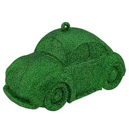 Елочная игрушка MIS LT Машинка 11,5х6,5х6 см зеленый