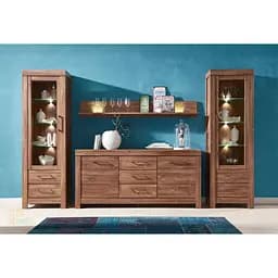 Модульна стінка для вітальні ВМК (БРВ) Герман N77833 Дуб стерлінг (BRW-1590)