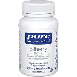 Екстракт чорниці Pure Encapsulations Bilberry 160 мг 120 капсул