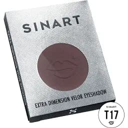 Пресовані тіні для повік Sinart Extra Dimension Velor Eyeshadow T17 1.5 г - мініатюра 3