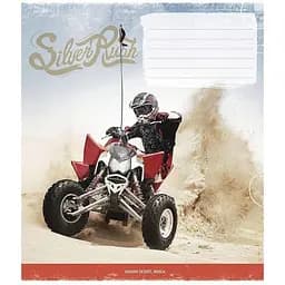 Тетрадь общая Школярик Star Race club в клетку 12 листов 30 шт. (012-3390K)