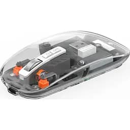 Миша WiWU WM105 Crystal Wireless Grey [100233] - мініатюра 2