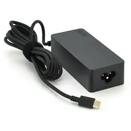 Блок живлення MERLION для ноутбука LENOVO 65W штекер Type-C, довжина 0,9м + кабель живлення