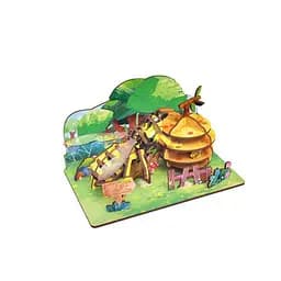 Дерев'яний пазл 3D "Bees" Bambi 68039W 43 деталі