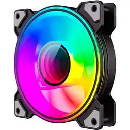 Кулер до корпусу Gamemax (Dual Ring Infinity BK) - мініатюра 3