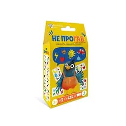 Настільна карткова гра для дітей "Не проґав" DoDo Toys 301237, 2-6 гравців