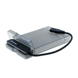 Кишеня зовнішня Grand-X HDD 2,5" USB 3.1 Type-C (HDE31) - мініатюра 3
