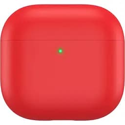 Чохол AhaStyle Ultra-Thin Colorful Silicone Case для Airpods 4 Red (CP-WG172-RD) [133830]