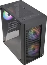 Корпус Aerocool Hexform-G-BK-v2 Black (ACCS-PV38033.11) Без БП - мініатюра 6