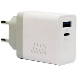 Зарядний пристрій 2 спідн швидкий блок 18 W Profit ES-D91