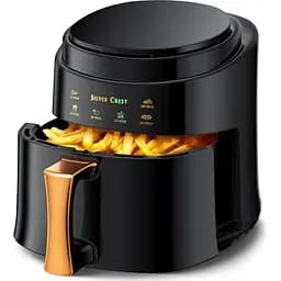 Многофункциональная аэро-фритюрница Silver Crest JD689B 8 л 2400W цифровая фри без масла