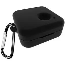 Чохол-накладка DK Silicone Candy Friendly з карабіном для Nothing Ear (1) (black)