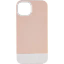 Чохол Epik TPU+PC Bichromatic для Apple iPhone 13, 6.1 Grey-beige/White