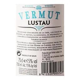 Вермут Emilio Lustau Vermut Blanco білий солодкий 15% 0.75 л  - мініатюра 5