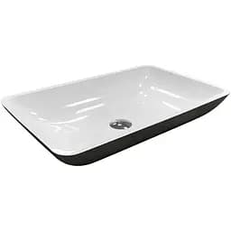 Раковина Adamant умывальник LOWER искусственный камень прямоугольная