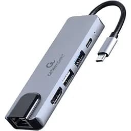 USB-Хаб Cablexpert A-CM-COMBO5-04, USB Type-C 5-в-1 (A-CM-COMBO5-04)