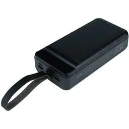 Внешний аккумулятор XO PR157 с лампой 40000 mAh черный