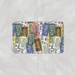 Килимок для ванної кімнати Tabe Usa 60 x 100