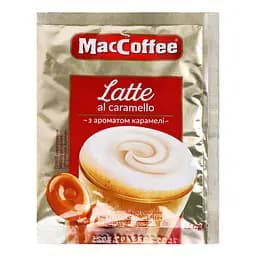 Напиток кофейный MacCoffee 3в1 Latte al caramello, 22 г (882595)