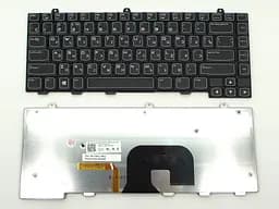 Клавіатура для DELL Alienware M14x R2 (UA Black з підсвічуванням). Оригінал.