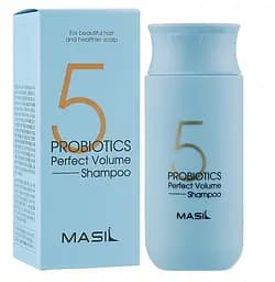 Шампунь с пробиотиками для идеального объема волос 5 Probiotics Perfect Volume Shampoo Masil 150 мл