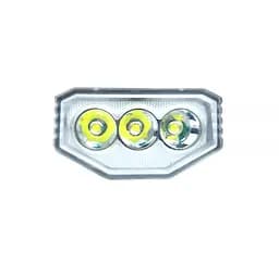 Велосипедна фара передня West Biking YP0701185 1200 Lm 2 Led чорний (G0002002) - мініатюра 3