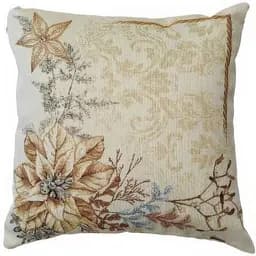 Наволочка гобеленова Прованс Золоте свято Квітка 45х45 см (36962)