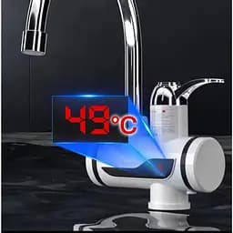 Проточний водонагрівач Delimano кран змішувач з миттєвим підігрівом води - мініатюра 4
