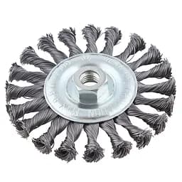 Щітка дископодібна Alloid Building Tools WB-60125 з крученого дроту 125 мм (WB-60125)