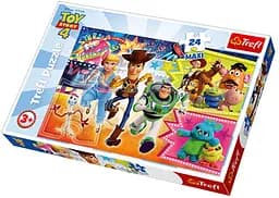 Набір Пазли - (24 елм. MАХІ) - "Вперед за пригодами" / Історія іграшок