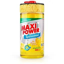 Средство для ручного мытья посуды Maxi Power Лимон 1000 мл (4823098400929)