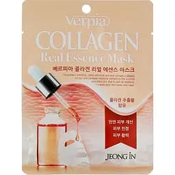 Тканинна маска для обличчя Juno Verpia Collagen, з колагеном, 20 мл