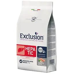 Корм Exclusion Hepatic Medium & Large Breed зі свининою для середніх та великих порід собак із печінковою недостатністю 12 кг
