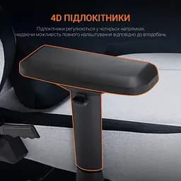 Ігрове крісло GamePro Linen fabric Dark grey (GC715DG) - мініатюра 10