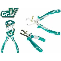 Кусачки Total для зачищення проводів 160 мм (THT25616)