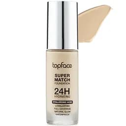 Тональный крем TopFace Super Match 24H Foundation PT475 тон 002, 30 мл