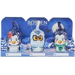 Фигуры из молочного шоколада Зимние друзья Roshen 3х20 г