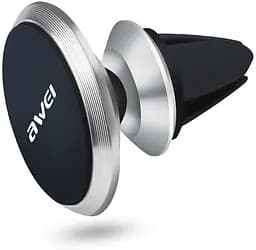 Автодержатель AWEI X5 Air Vent Magnet 360 Degree Rotate Car Mount Holder Silver