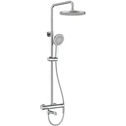 Душова система Koer KB-56029-01 3 функції Black KR5481, Хром