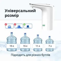 Електрична помпа для води ViO E11, біла - мініатюра 6