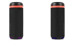 Колонка портативна 2.0 Real-El X-7011 Black, 2 x 5 Вт, пластиковий корпус, Bluetooth, USB - А/USB - C, RGB підсвічування, живлення від акумулятора, вбудований мікрофон, 86 дБ, 1800мА*год, час роботи 10 год (EL121600026) - мініатюра 4
