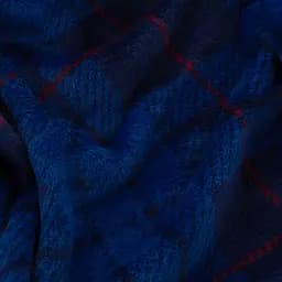 Плед Ardesto Flannel 160 х 200 см 100% поліестер клітинка синій (ART0134PB) - мініатюра 3
