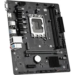 Материнська плата Maxsun LGA1700, Challenger H610M-R V2, H610, 2xDDR4, Int.Video(CPU), 3xSATA3, 1xPCI-E 16x 4.0, 1xPCI-E 1x, M.2 3.0, RTL8111H, 2xUSB3.2/2xUSB2.0, VGA/HDMI, MicroATX (MS-Challenger H610M-R V2) - мініатюра 4