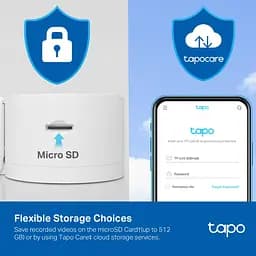 IP-Камера Tapo C125 4MP N300 microSD motion detection, штучний інтелект TP-Link teh0015985 - мініатюра 8