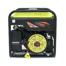 Генератор інверторний БЕНЗИНОВИЙ GENPOWER GBG 50IXE 3.6kW (5kVA), однофазний, 230V, 50Hz, DC12V. об'єм 15.0л. витрата 0,374Lt/kWt.стартер (без АКБ), 465*445*505mm. 30кг. - мініатюра 3