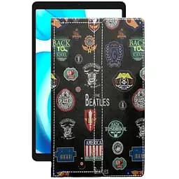 Чехол StatusCASE из экокожи для планшета Realme Pad Mini Битлз