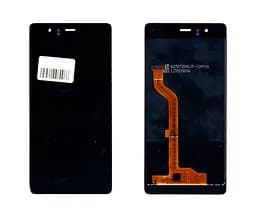 Дисплей для смартфона (телефону) Samsung Galaxy A8 (2016), SM-A800, black (Без рамки)(TFT)