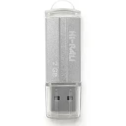 Флеш накопитель USB 2Gb Hi-Rali Corsair серебристый USB 2.0 (HI-2GBCORSL)