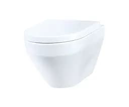 Унитаз подвесной AM.PM Flash Clean C701739SC с сидением Soft Close, Белый