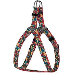 Шлея для собак дрібних порід BronzeDog Urban Art Вітраж XS 33-40 см